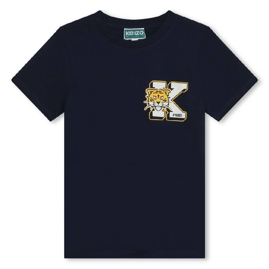 Kenzo Boys Logo-Print Crew Neck T-Shirt by KENZO