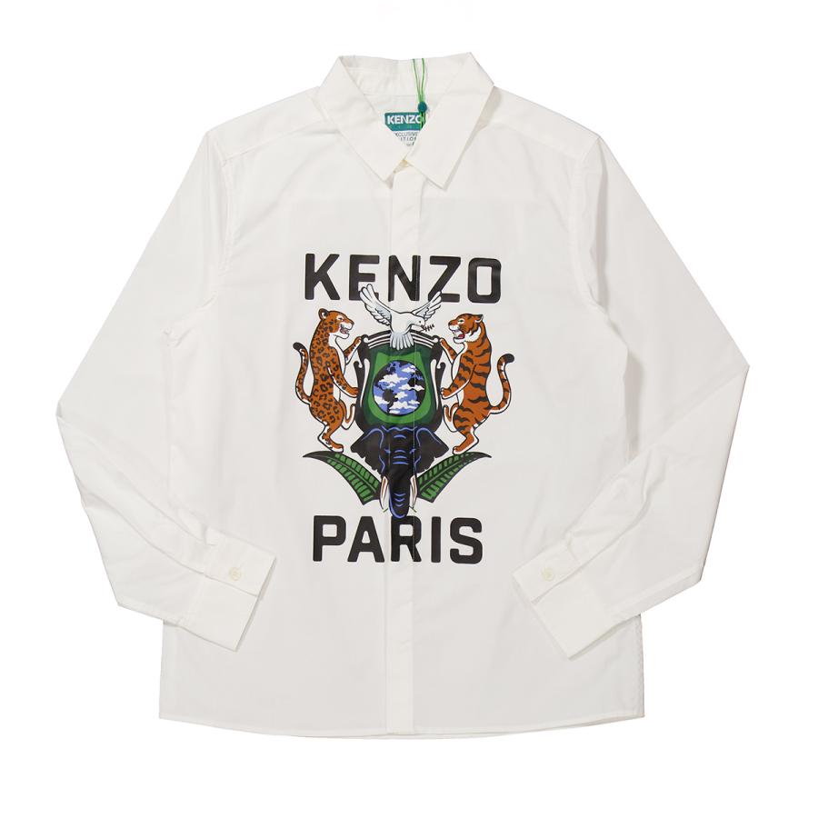 Kenzo Boys Tiger Pigeon Graphic-Print Shirt by KENZO