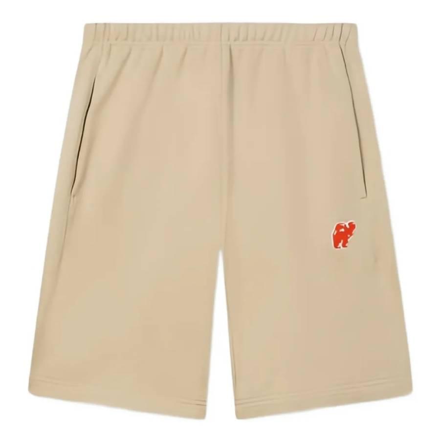 Kenzo Elephant Logo Embroidered Cotton Shorts by KENZO