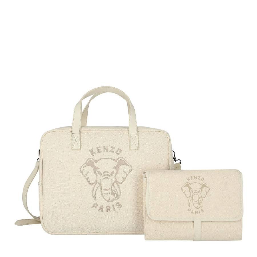 Kenzo Embroidered Logo Canvas Bag by KENZO
