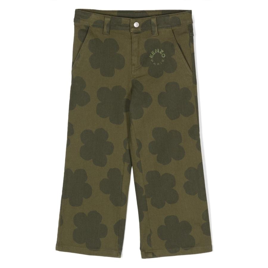 Kenzo Floral-Print Wide-Leg Trousers by KENZO