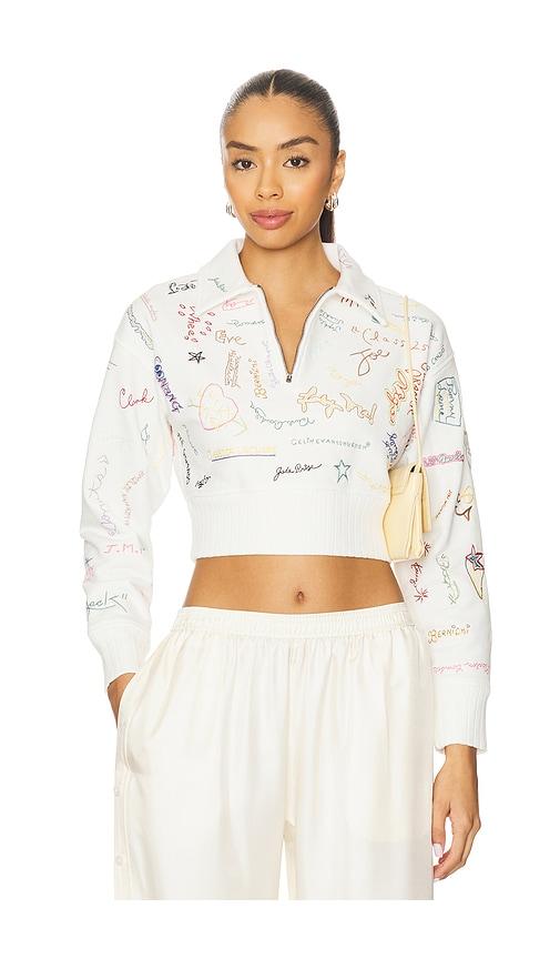 Kenzo Graduation Polo Pullover in Ivory by KENZO