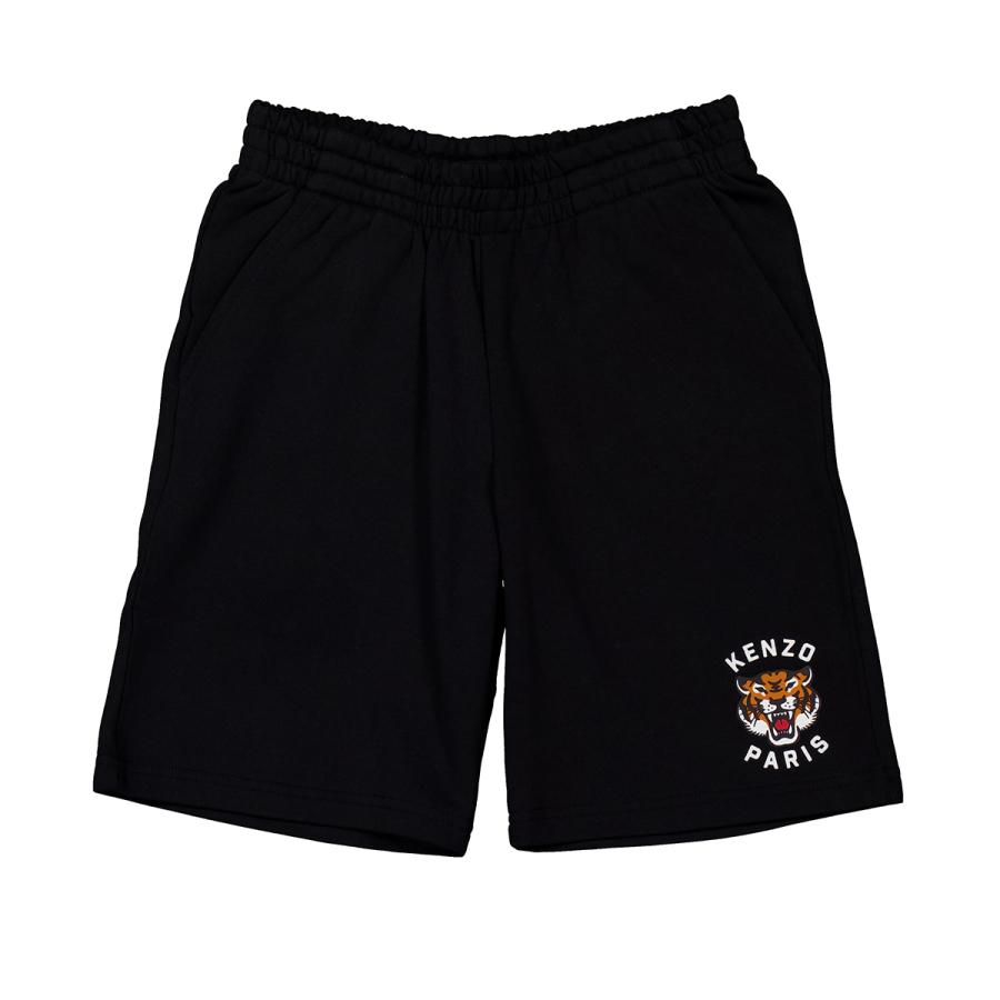 Kenzo Kids Bermuda Regular-Fit Logo Print Cotton Shorts by KENZO
