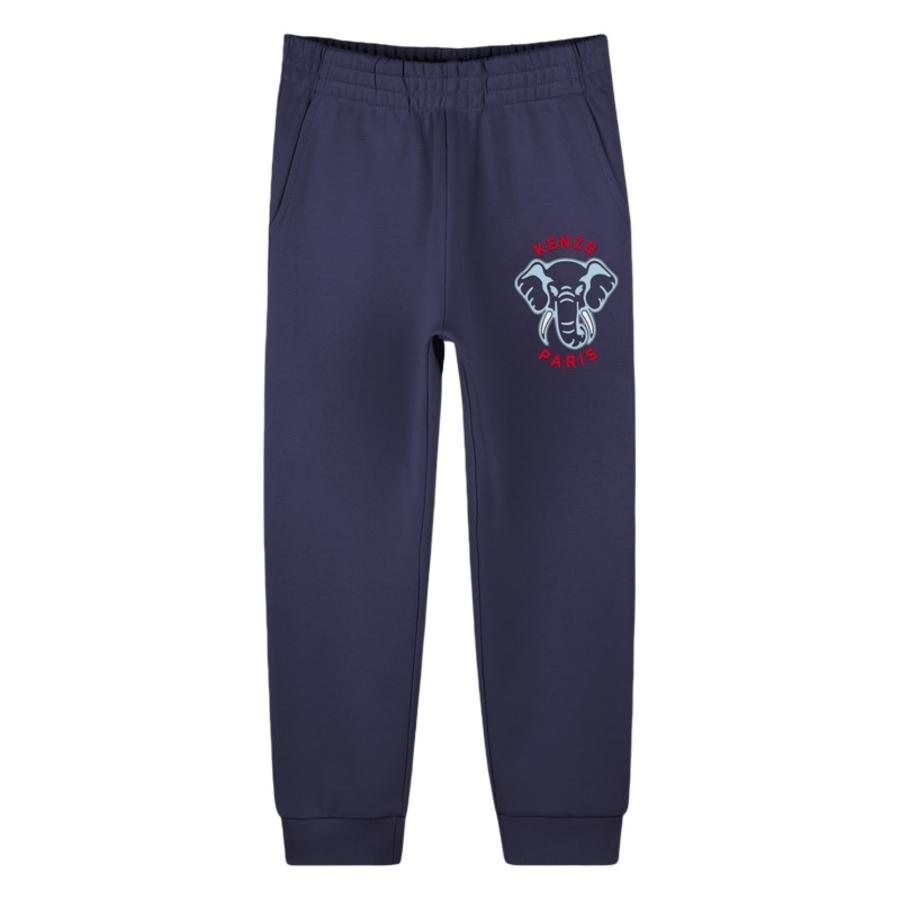 Kenzo Kids Elephant Logo Cotton Joggers by KENZO