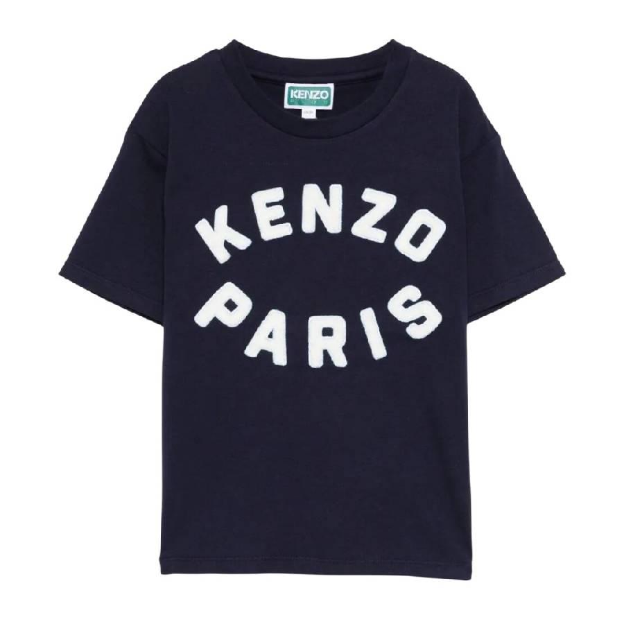 Kenzo Logo Patch Crew Neck T-Shirt by KENZO