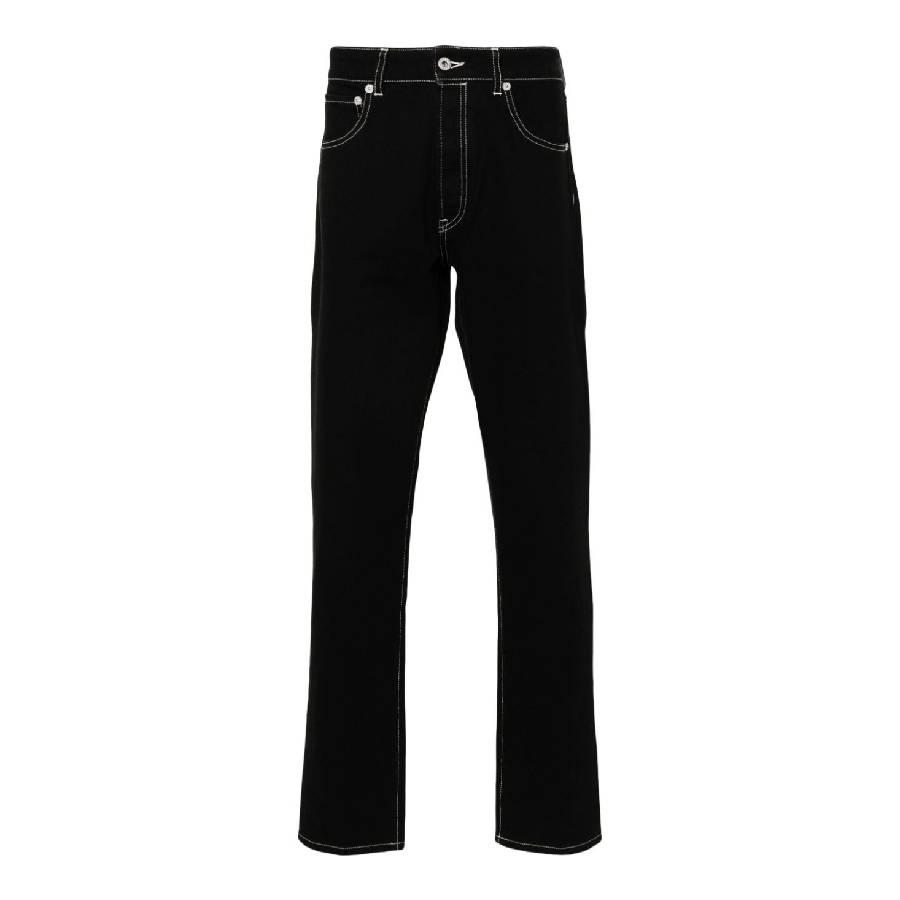 Kenzo Logo-Patch Denim Pants by KENZO