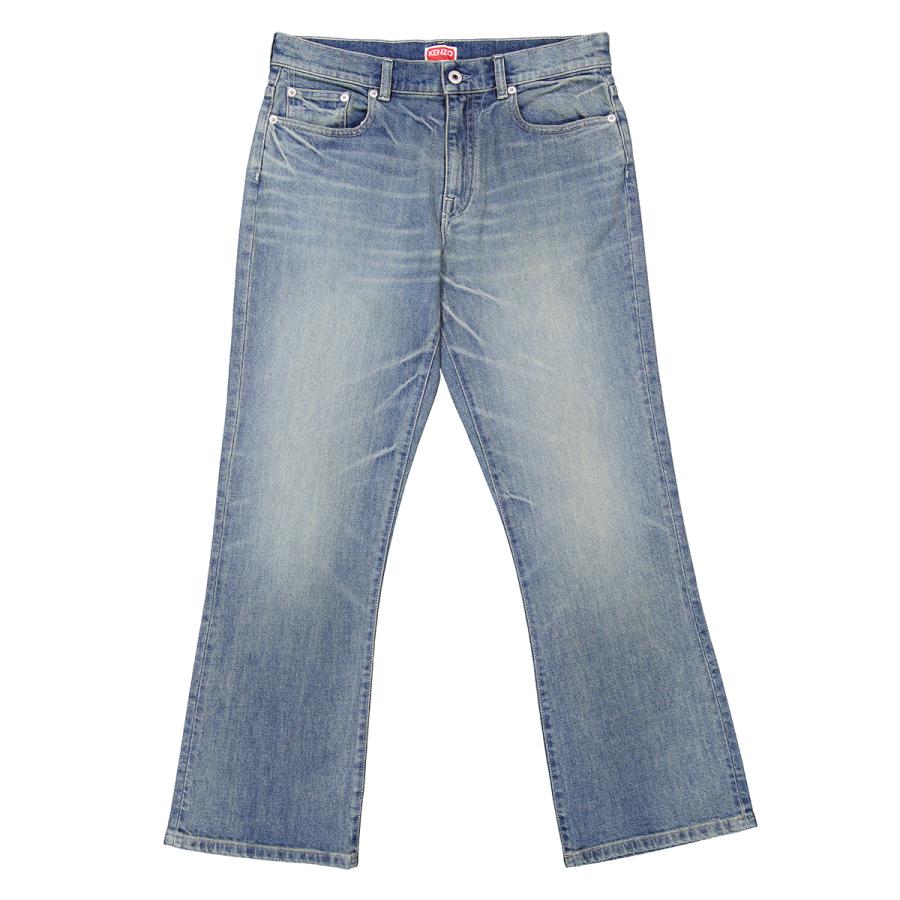 Kenzo Logo-Patch High Waisted Jean by KENZO