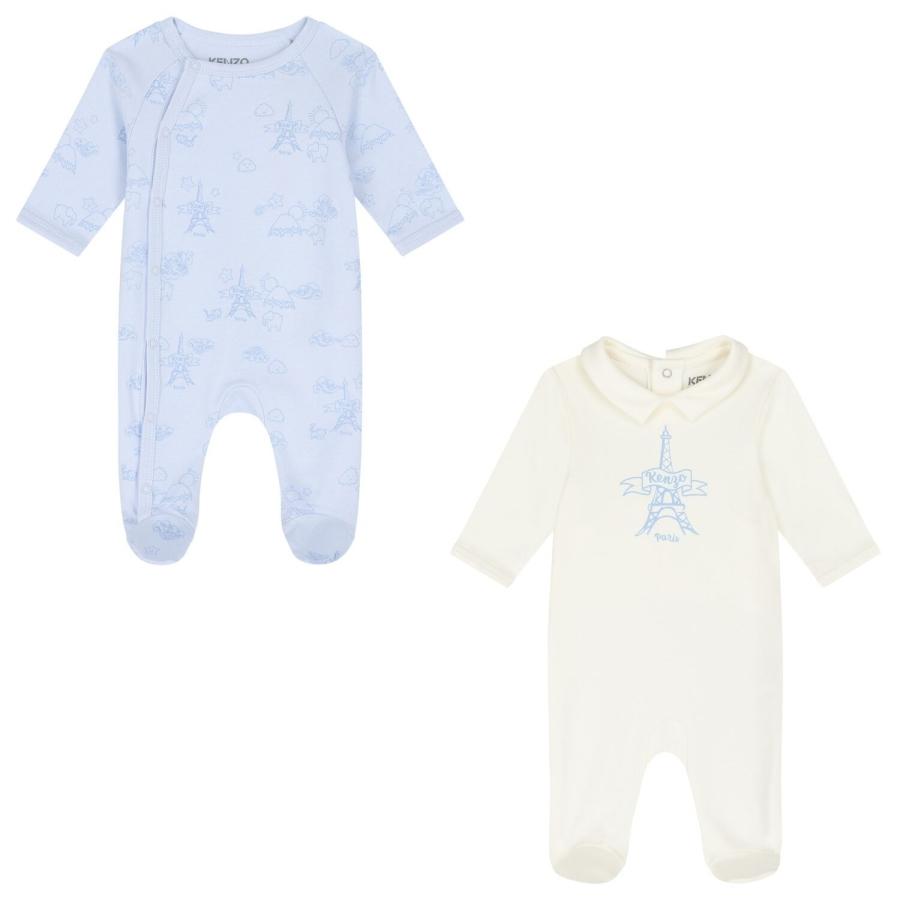 Kenzo Long Sleeve Babygrow Cotton Set by KENZO