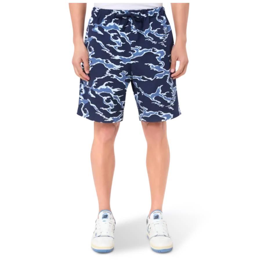 Kenzo Ocean Camo Printed Cotton Shorts by KENZO