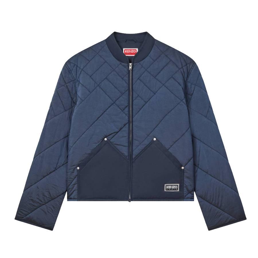 Kenzo Weave Quilted Puffer Jacket by KENZO