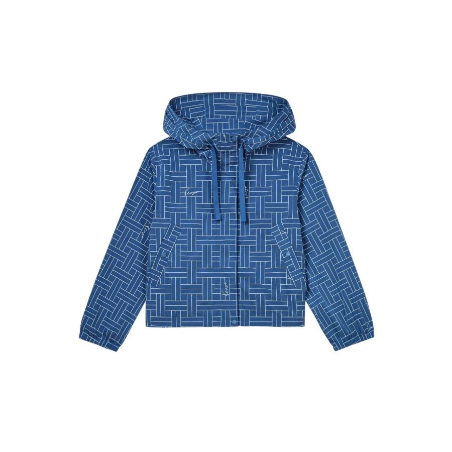 Kenzo Weave Short Windbreaker by KENZO