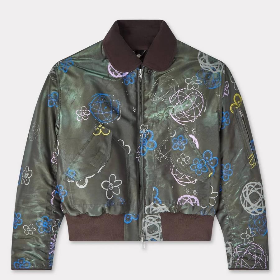 Kenzo x Futura 2000 Detachable Collar Bomber Jacket by KENZO