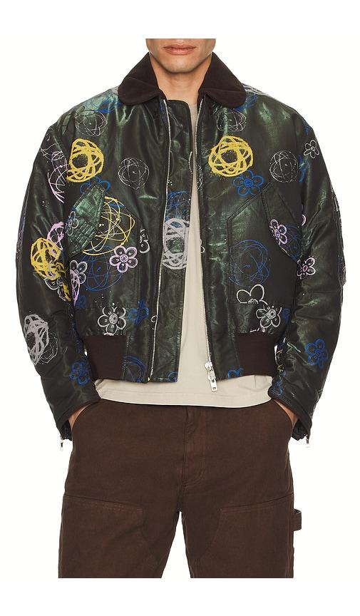 Kenzo x Futura Bomber in Green by KENZO