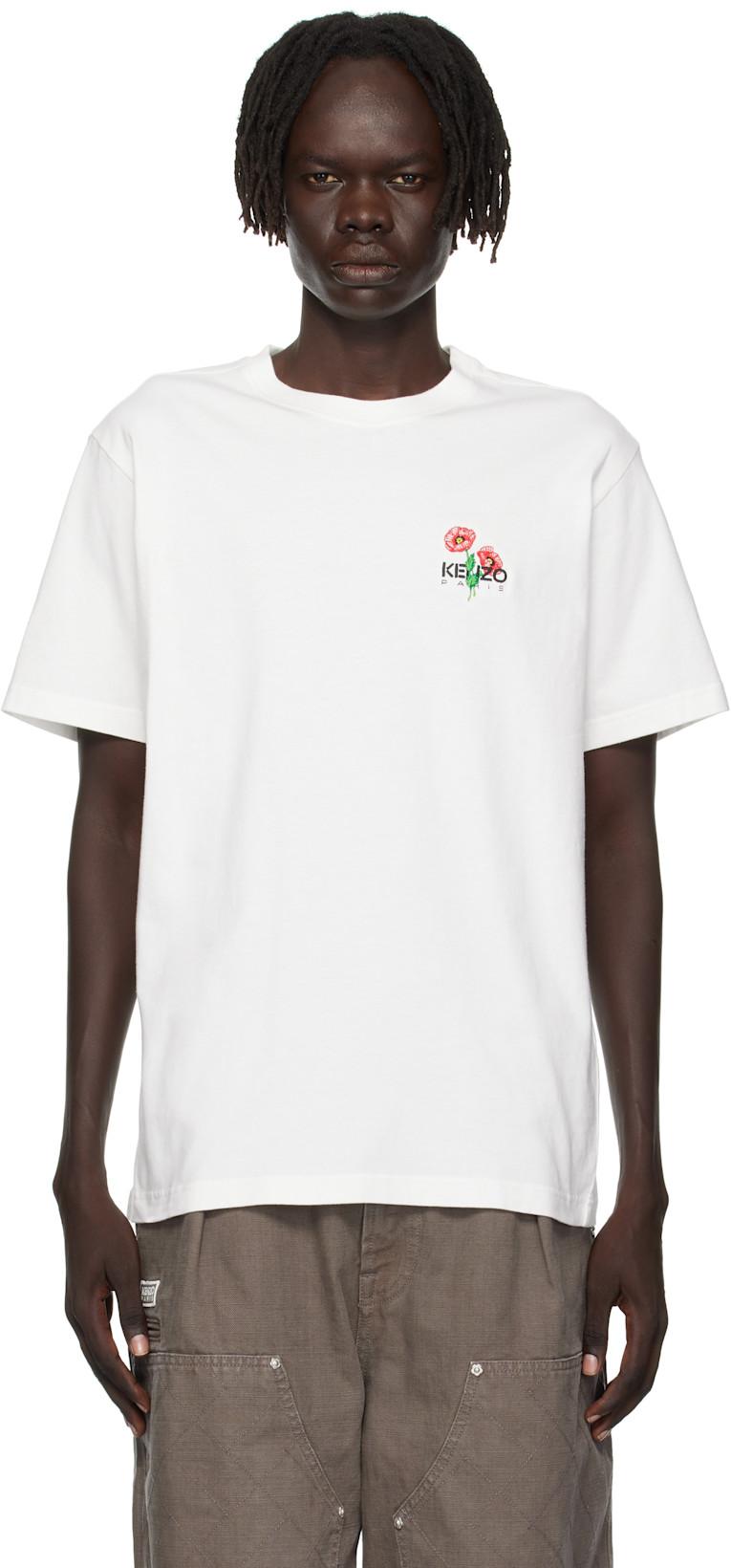 Off-White Kenzo Paris 'KENZO Archive Bouquet' Embroidered T-shirt by KENZO