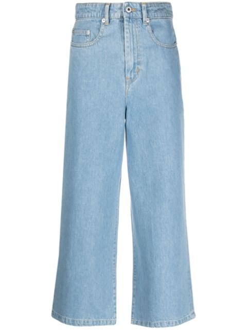 Sumire cropped wide-leg jeans by KENZO