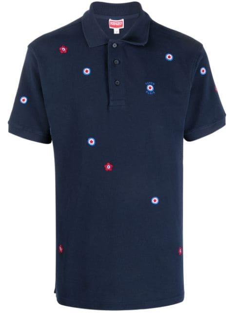Target embroidered cotton shirt by KENZO