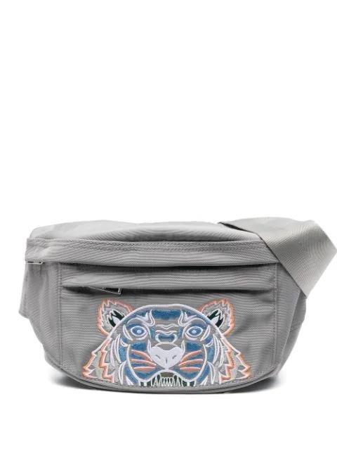 Tiger Head motif belt bag by KENZO