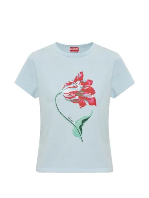 Tulip cotton T-shirt by KENZO