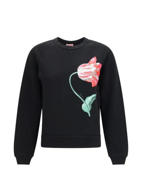 Tulip-print sweatshirt by KENZO