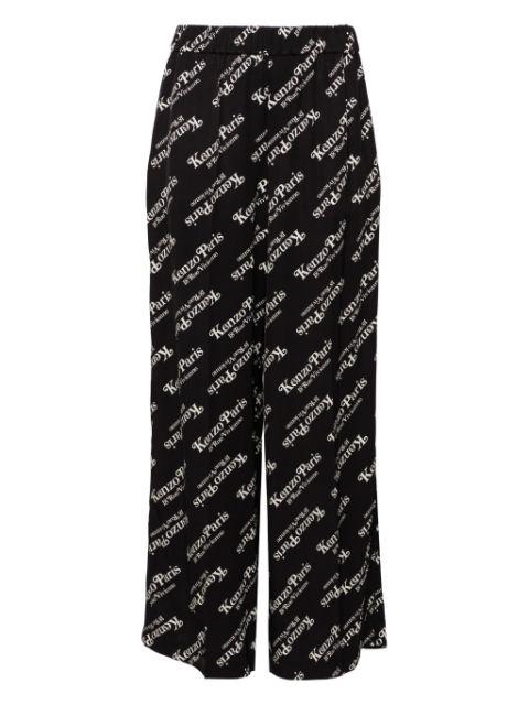 Verdy logo-print pajama pants by KENZO
