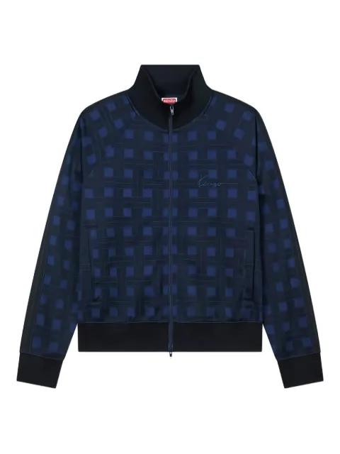 Weave jacquard zip track jacket by KENZO