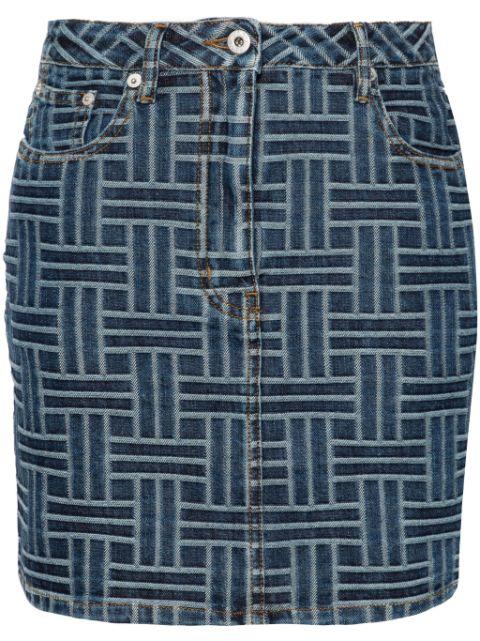 Weave mini skirt by KENZO