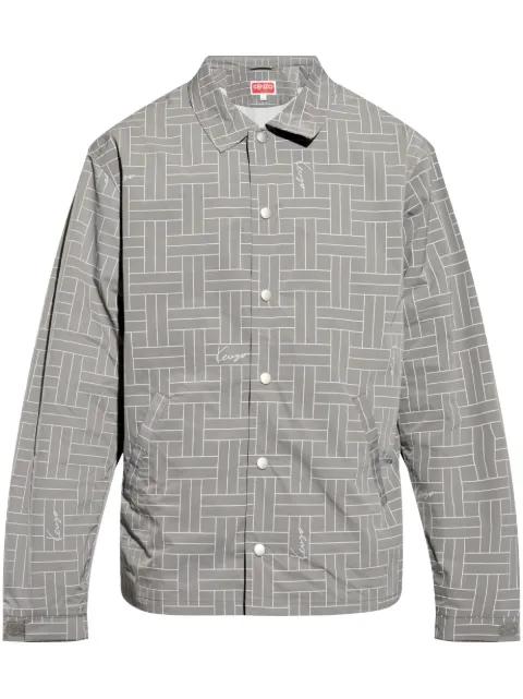 Weave shirt jacket by KENZO