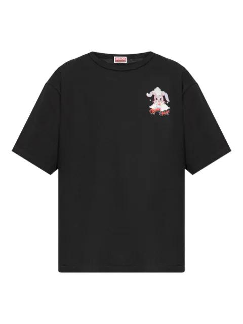 Winter Holidays rabbit-print T-shirt by KENZO
