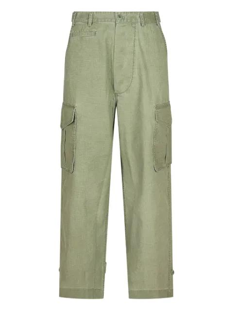 adjustable cargo trousers by KENZO