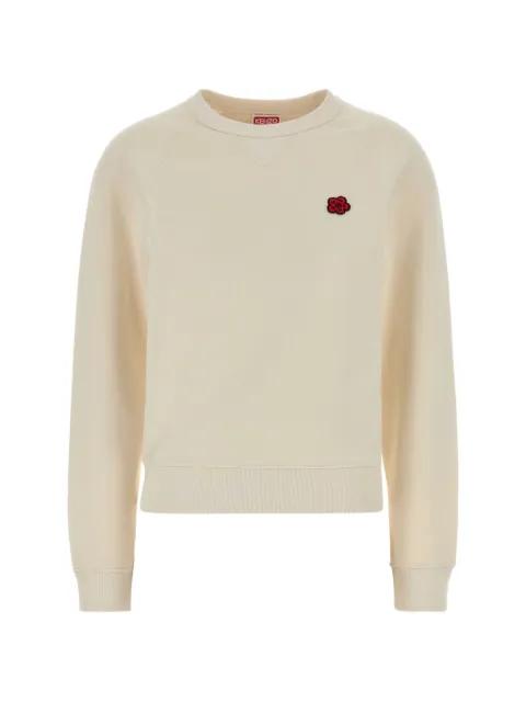 appliqué cotton sweatshirt by KENZO