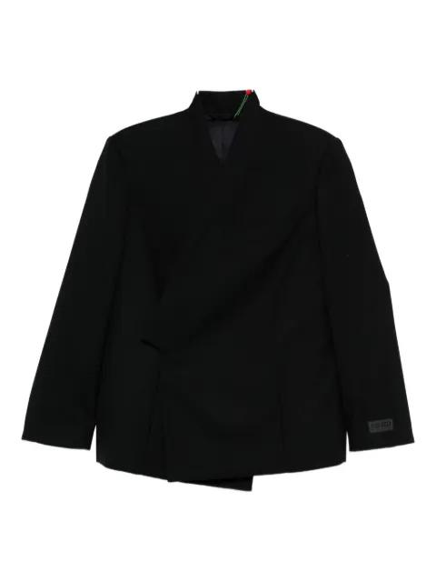 asymmetric wrap jacket by KENZO