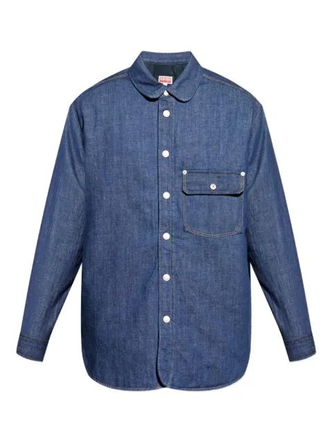 buttoned flap-pocket shirt by KENZO