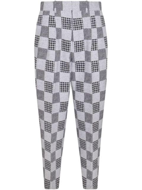 checked trousers by KENZO