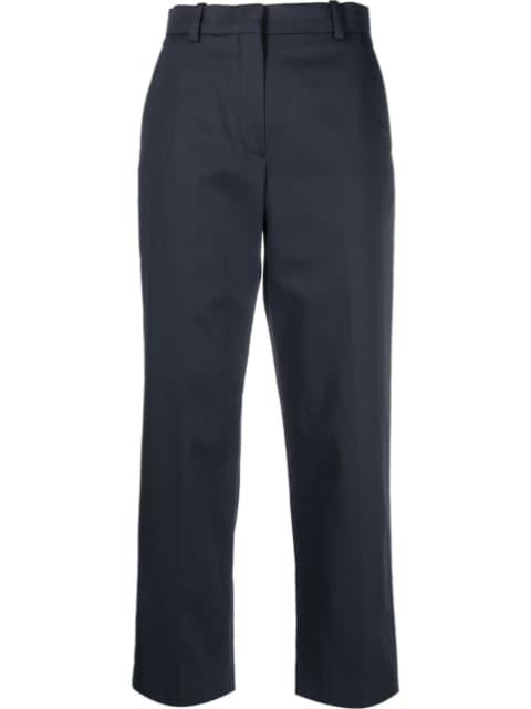 cropped tailored trousers by KENZO
