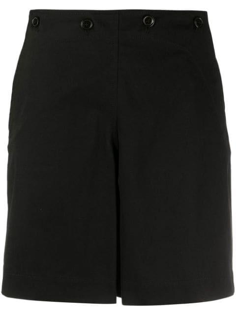decorative-button-detail shorts by KENZO