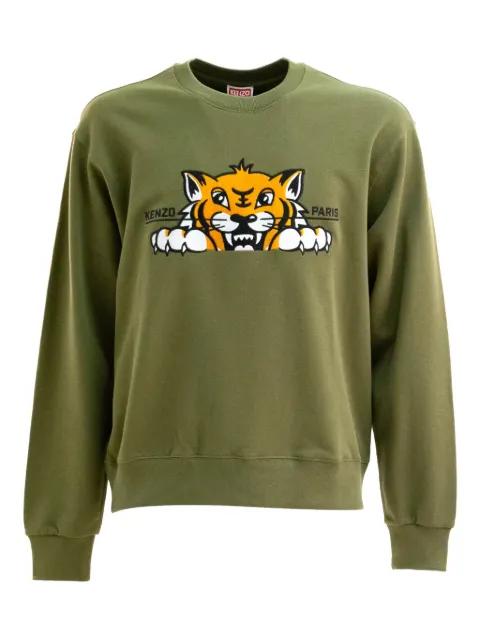 embroidered crewneck sweatshirt by KENZO