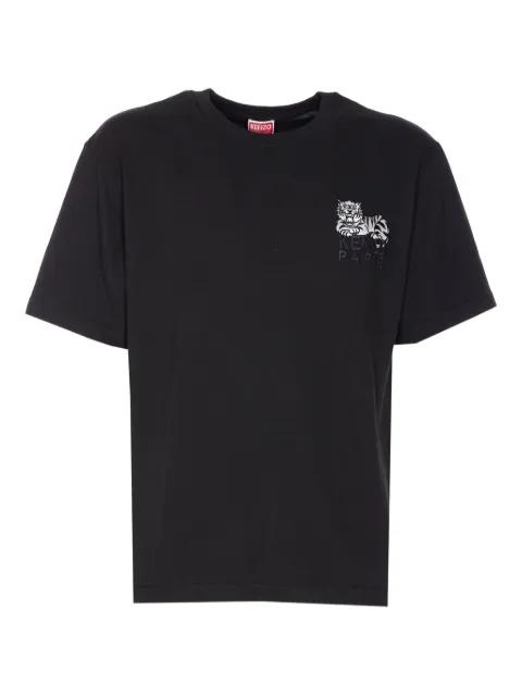 embroidered crewneck t-shirt by KENZO