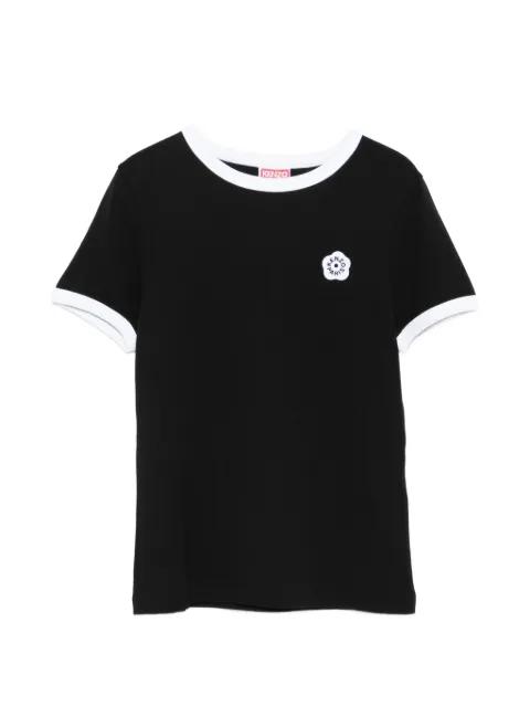 embroidered-flower T-shirt by KENZO