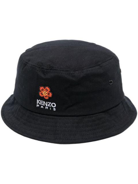 embroidered-logo bucket hat by KENZO