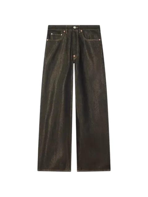 five-pockets wide-leg jeans by KENZO
