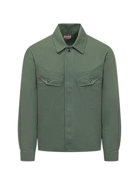 flap pocket overshirt by KENZO