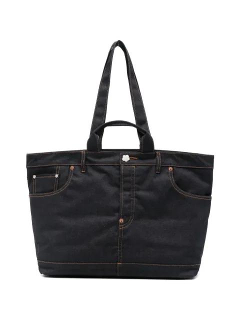 floral-appliqué tote bag by KENZO
