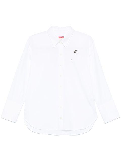 floral-detail shirt by KENZO
