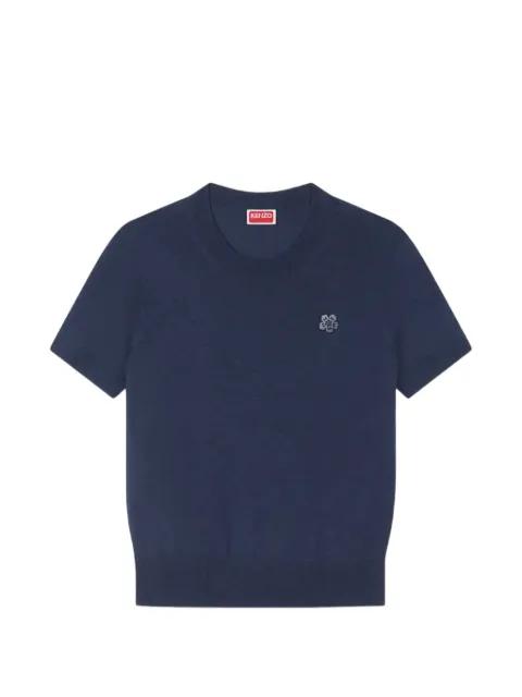 flower-badge short-sleeve T-shirt by KENZO