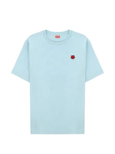 flower-patch T-shirt by KENZO