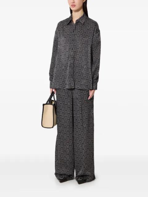 geometric-pattern shirt by KENZO