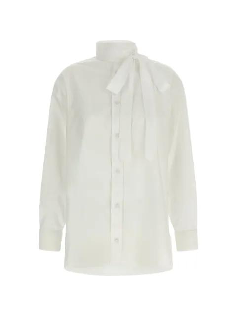 lavallière collar embroidered shirt by KENZO