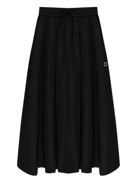 logo-detail midi skirt by KENZO