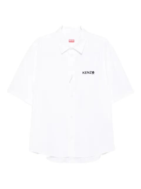 logo-detail short-sleeve shirt by KENZO