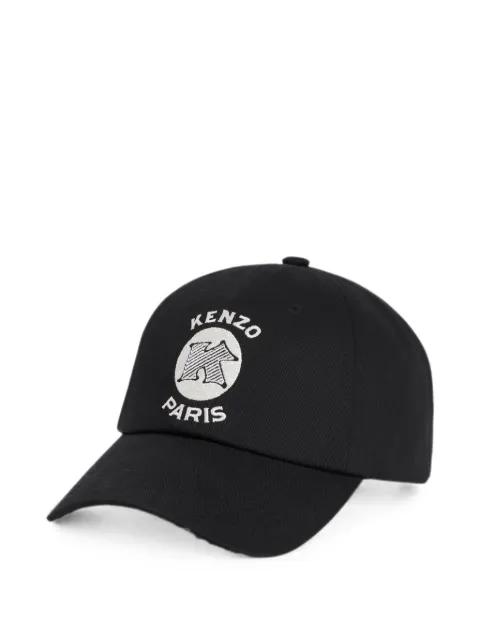 logo-embroidered baseball cap by KENZO